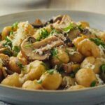 Gnocchetti ai funghi, pochissimo tempo in cucina per una bontà a regola d'arte!