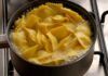 Pasta messa a cuocere