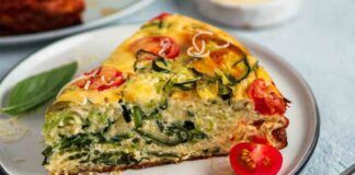 Frittata di albumi e verdure