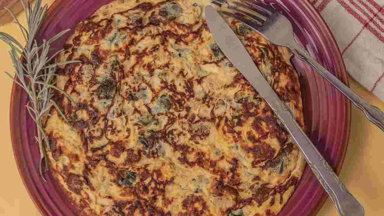 Frittata di cipolla alla napoletana