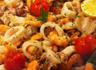 Insalata di mare alla vigilia di Natale Ricettasprint