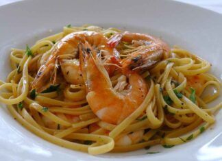 Linguine agli scampi