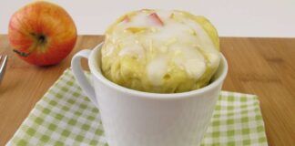 Mug cake alle mele