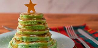 Pancake sofficissimi panna e pistacchio