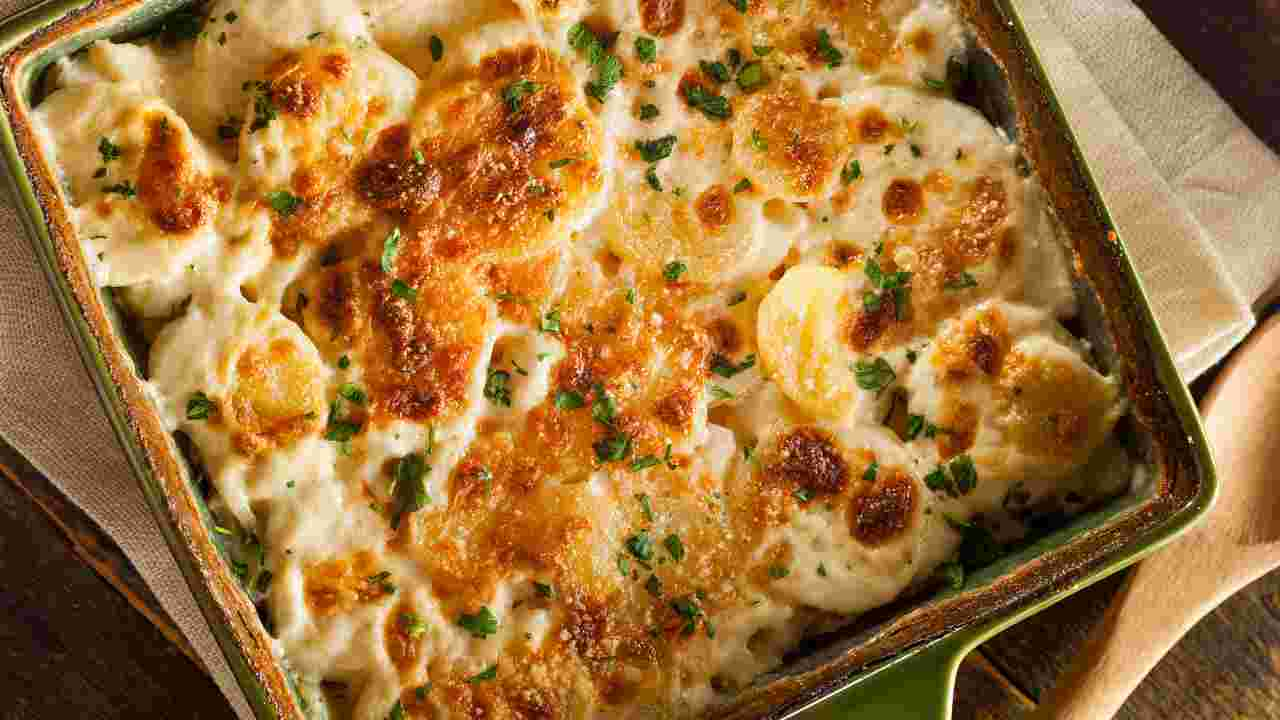 Pasta con i broccoli a gratin