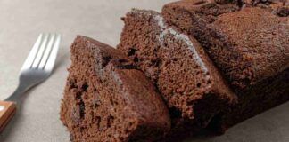 Plumcake al latte con ricotta e cioccolato