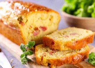 Plumcake con prosciutto e formaggi Ricetta Sprint