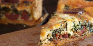 Quiche prosciutto e formaggio