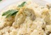 Risotto morbido carciofi