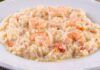 Risotto salmone e gamberetti