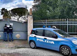 Sequestro in atto da parte della polizia