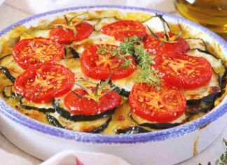 Zucchine gratinate alla sorrentina Ricetta Sprint