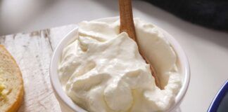 Crema al mascarpone senza lattosio glutine e uova