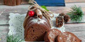 Plumcake di natale al doppio cioccolato