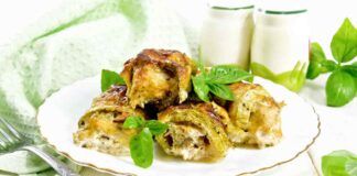 rotolini di zucchine croccanti vegetariani