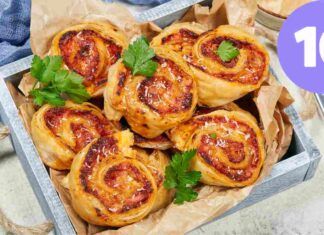 10 Ricette con la pasta sfoglia pronte in 15 minuti