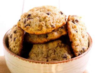 Biscotti proteici all'avena