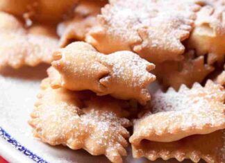 Chiacchiere di carnevale al forno