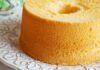 chiffon cake al limone senza glutine e lattosio