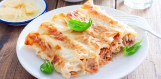 Crespelle ripiene al forno