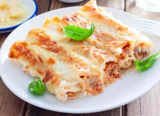 Crespelle ripiene al forno