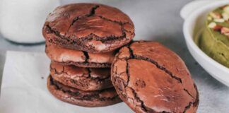 Crumbl cookies al cacao