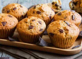 Muffin con cioccolato fondente Ricetta Sprint