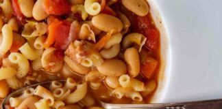 Pasta e fagioli della nonna