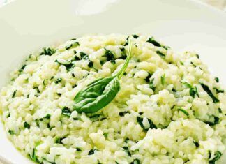 Risotto agli spinaci - RicettaSprint