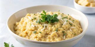 Risotto alla crema di ceci