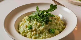 Risotto con crema di broccoli - RicettaSprint