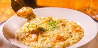 Risotto con zucca e gamberetti Ricetta Sprint