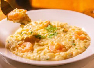 Risotto con zucca e gamberetti Ricetta Sprint