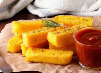 Stick di polenta in friggitrice ad aria Ricetta Sprint