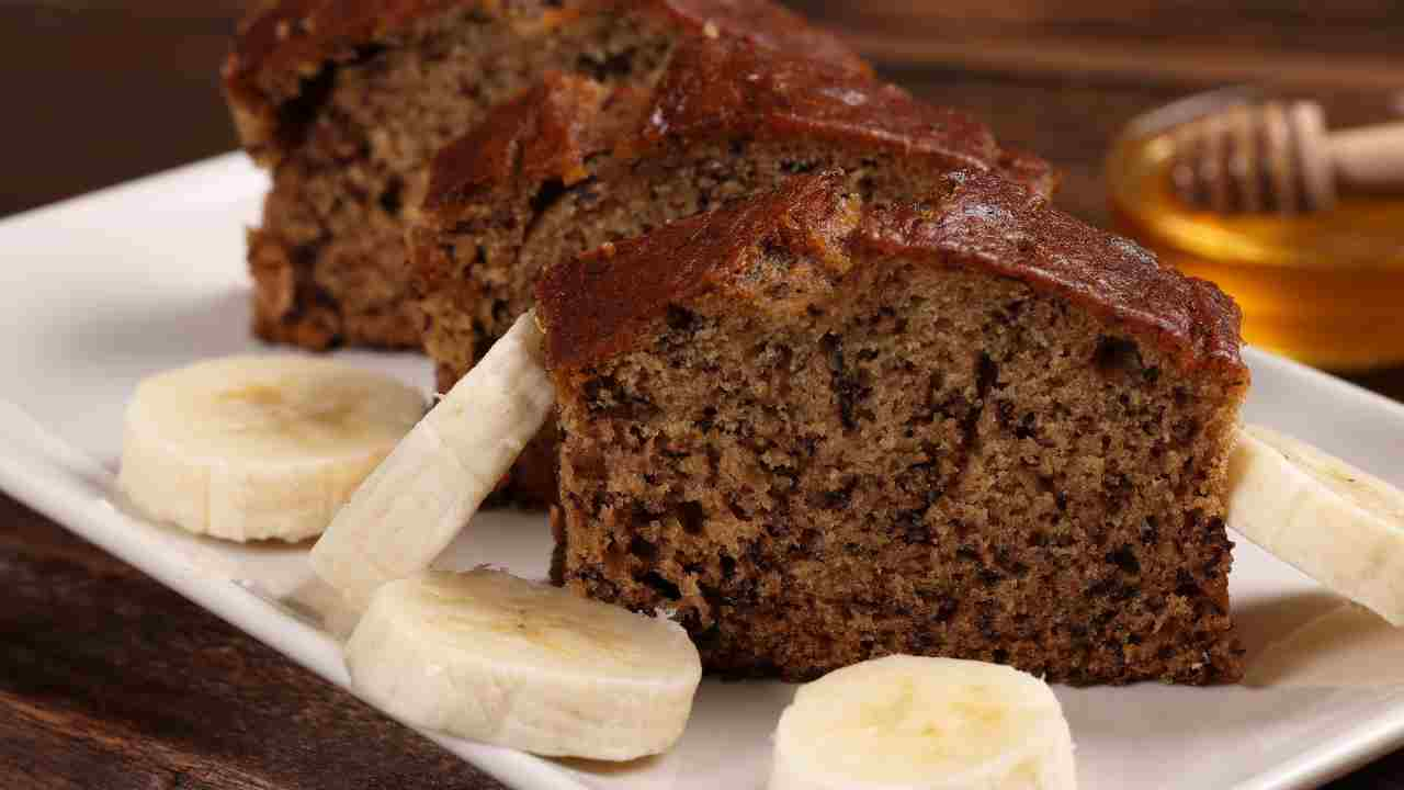 Torta banane e cacao