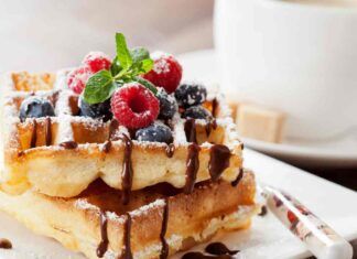 Waffle senza uova Ricetta Sprint