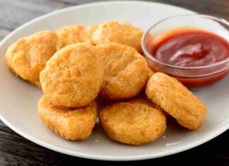 Petto di tacchino avanzato e niente sbatti, preparo una pastella per friggere i miei nuggets che faccio di tacchino