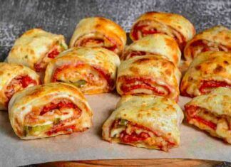 rotolini di pizza