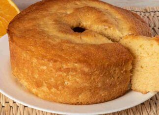 Ciambellone all'arancia e yogurt Ricetta Sprint