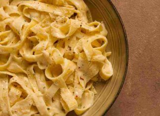 Fettuccine fatte in casa alla zucca