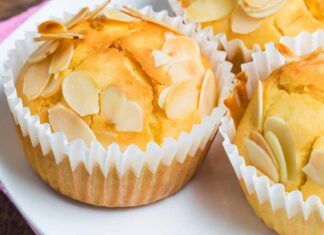 Muffin arancia e mandorle Ricetta Sprint