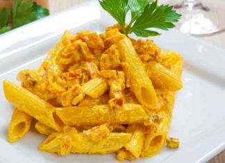 Pasta cremosa alla zucca e speck Ricetta Sprint