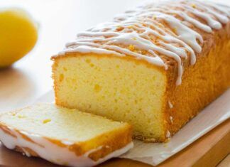 Plumcake panna e limone