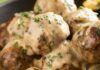 Polpette con crema di funghi Ricetta Sprint