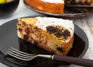 Torta pere e gocce di cioccolato Ricetta Sprint