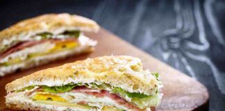 Focaccia sandwich Ricetta Sprint