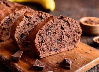 Plumcake alla banana e cioccolato fondente extra dark Ricetta Sprint