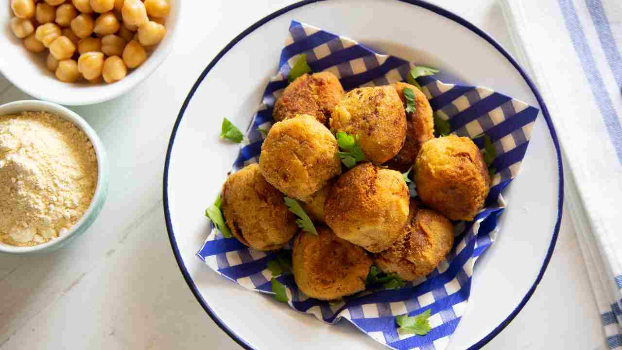 Polpette ceci e zucchine