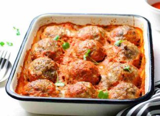 Polpette imbottite al forno